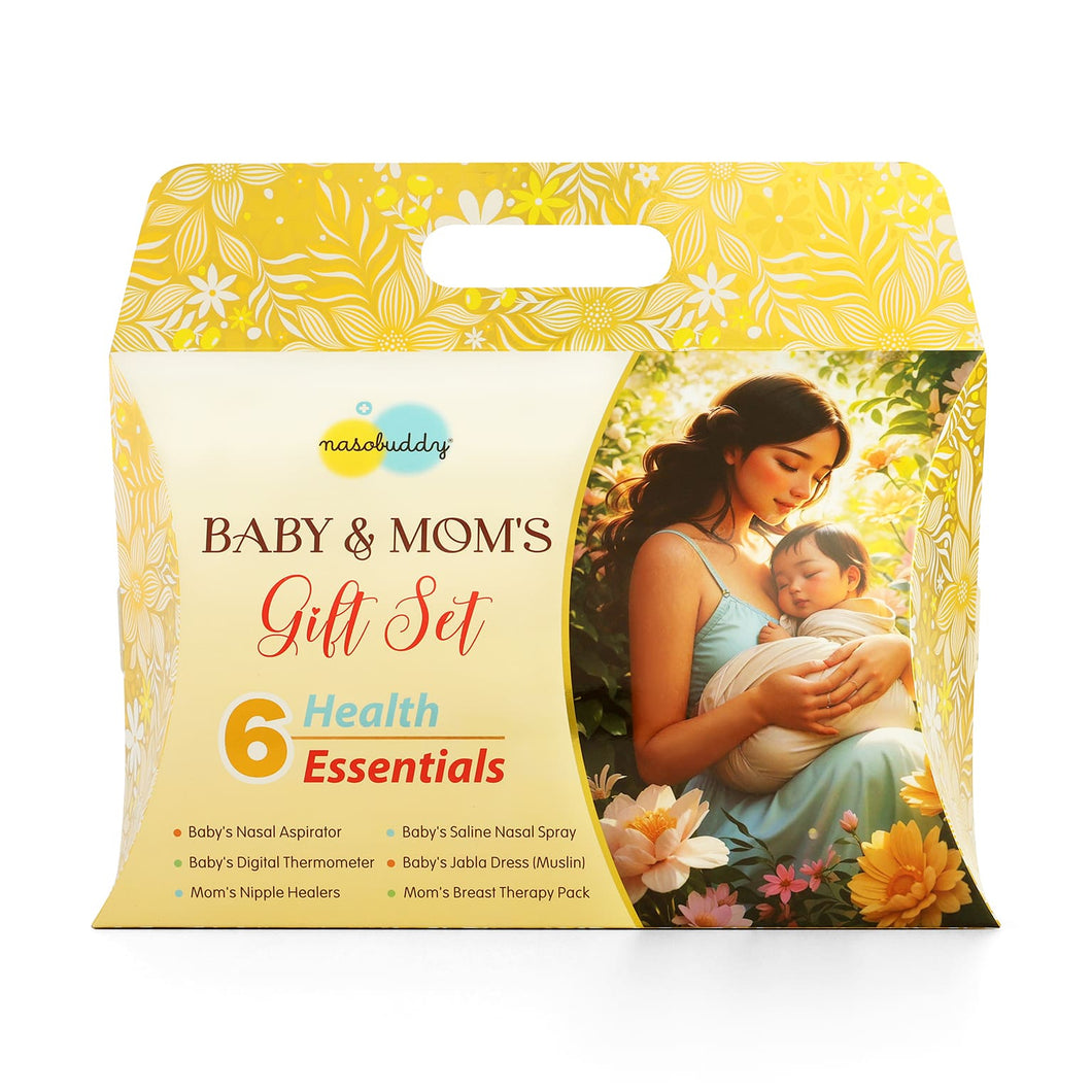 Nasobuddy Baby & Mother's Gift Set | 6 Baby Care & Mother Care Essential Products COMBO Gift pack