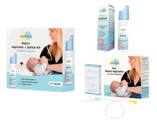 Load image into Gallery viewer, Nasobuddy® Baby's Aspirator + Saline Kit