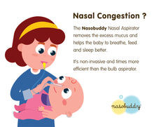 Load image into Gallery viewer, Nasobuddy® Baby nasal aspirator