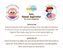 Load image into Gallery viewer, Nasobuddy® Baby nasal aspirator
