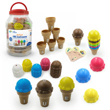 Load image into Gallery viewer, Little Engineer Montessori ABC Ice Creams – 130 Piece Early Learning Set
