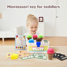 Load image into Gallery viewer, Little Engineer | My Ice Cream Shop – 40 Piece STEM Play set

