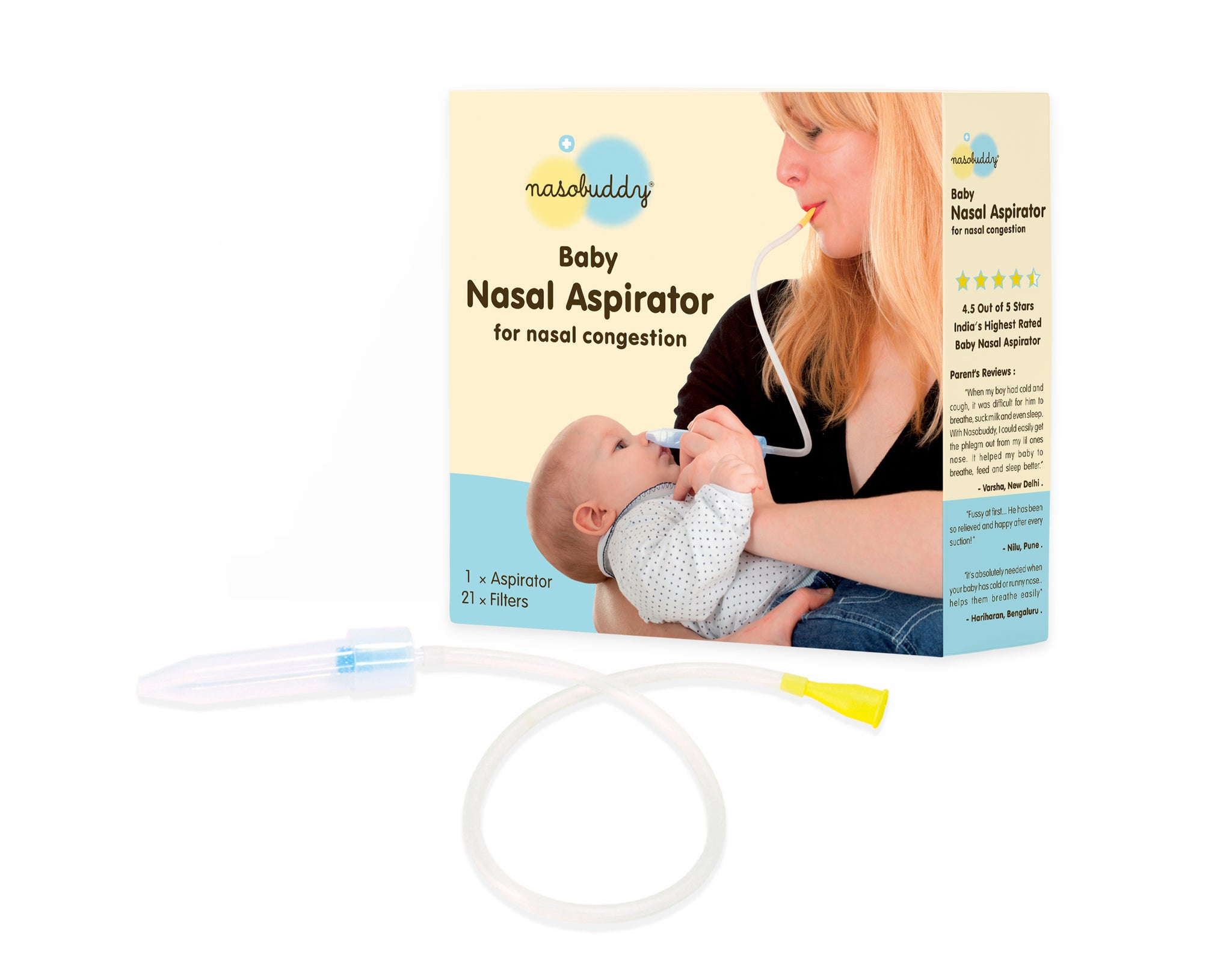 Nasobuddy® - Best Baby Nasal Aspirator