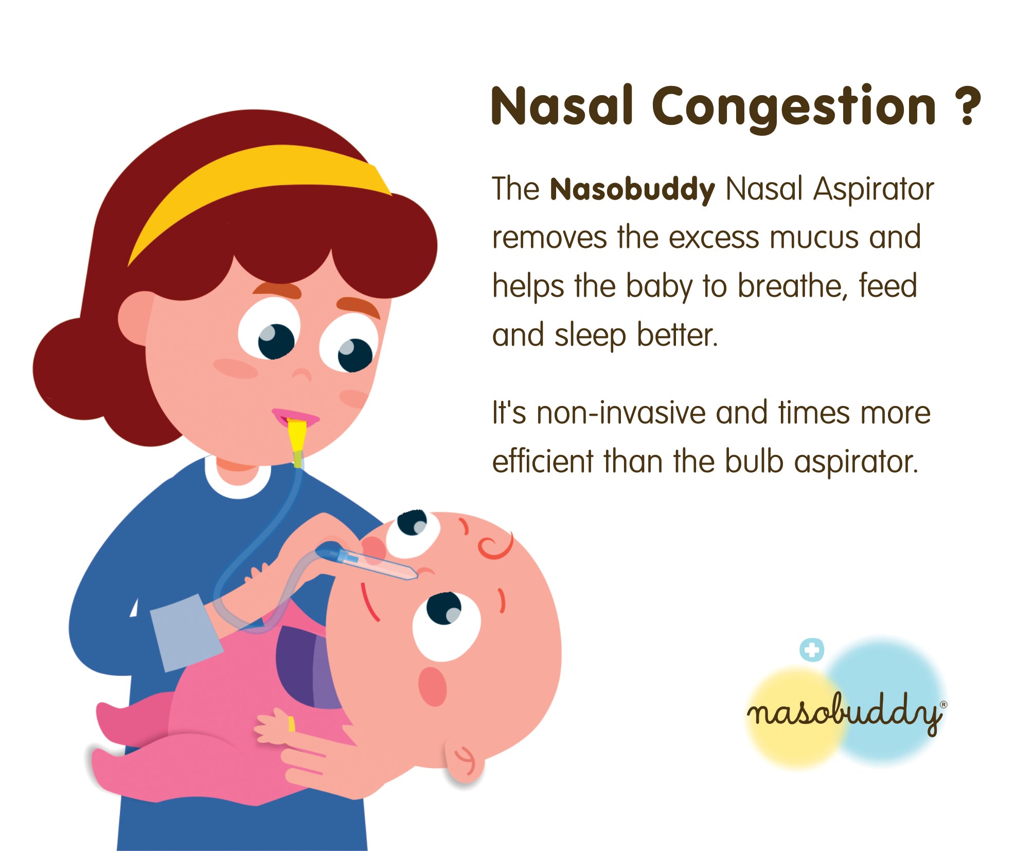 Nasobuddy® Baby nasal aspirator - Main Image